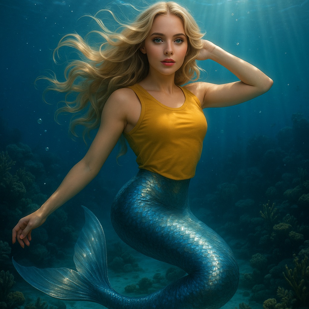 Mermaid Art Transformation Example